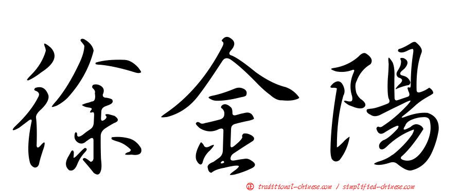 徐金陽