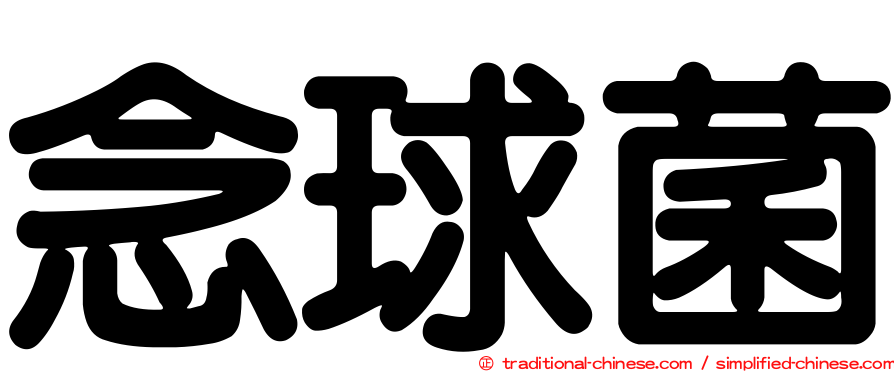 念球菌