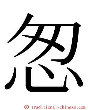 怱 ming font