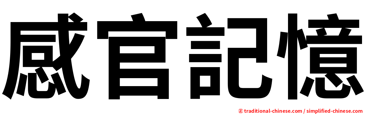 感官記憶