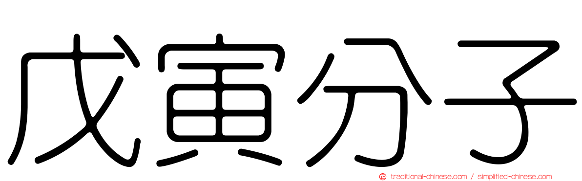 戊寅分子
