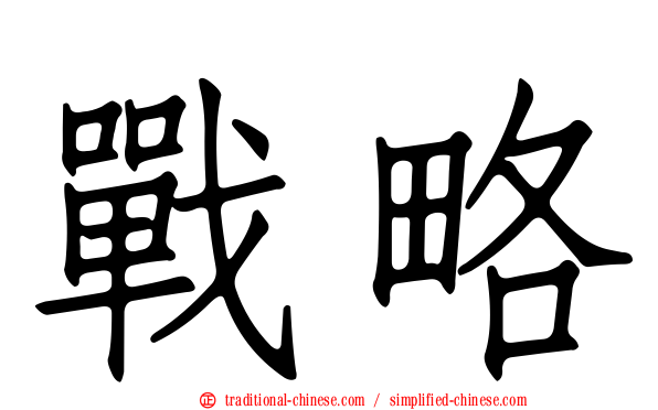戰略