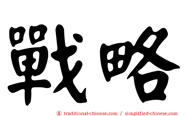 戰略