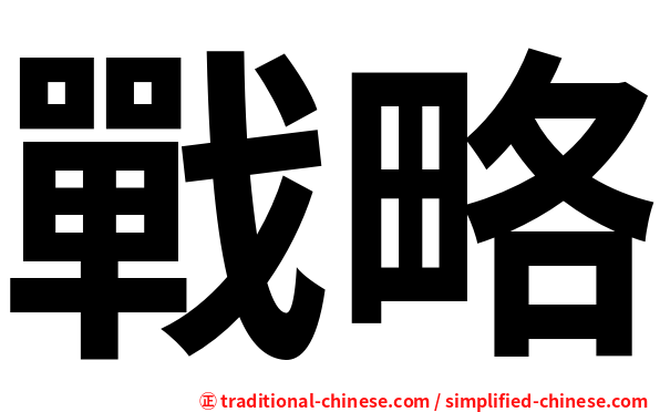 戰略