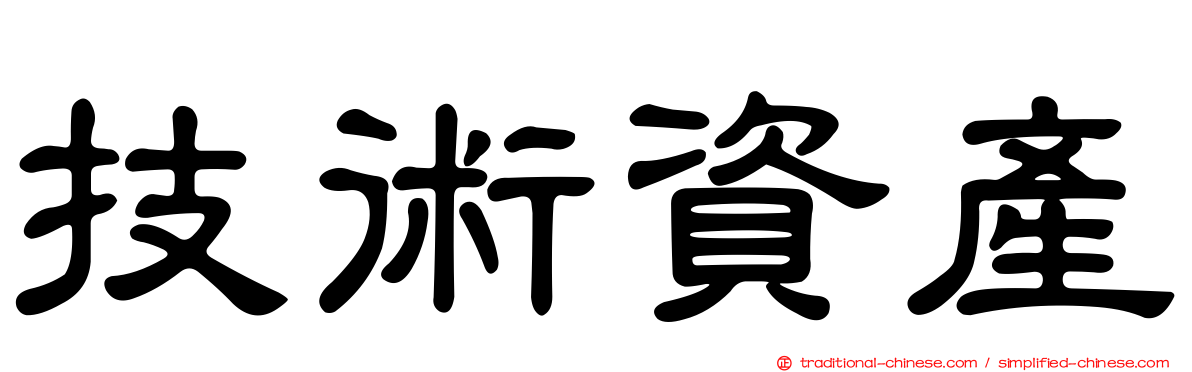 技術資產