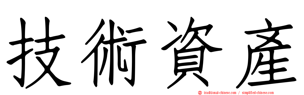 技術資產