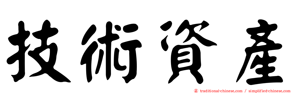 技術資產