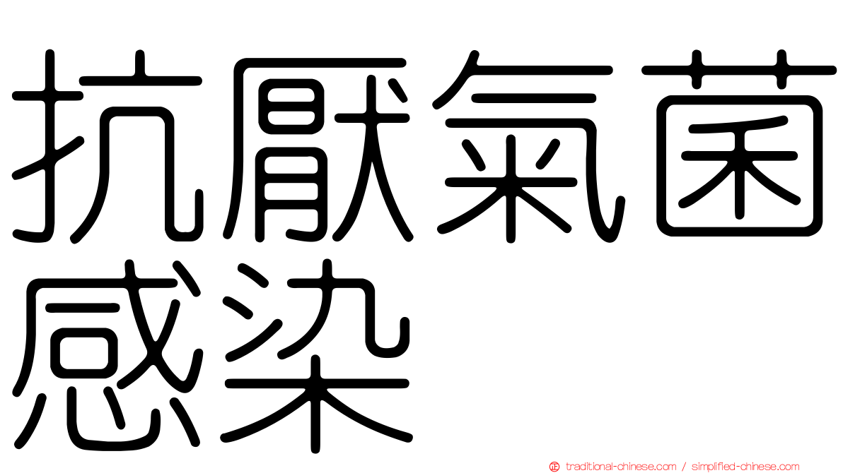抗厭氣菌感染