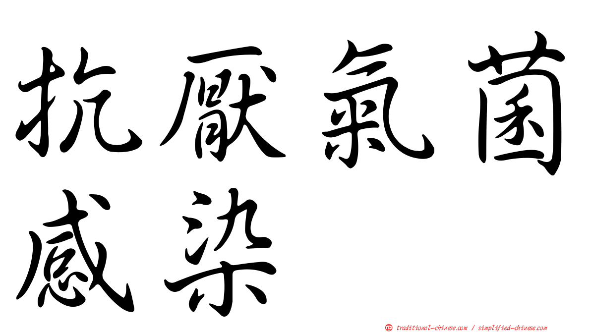 抗厭氣菌感染