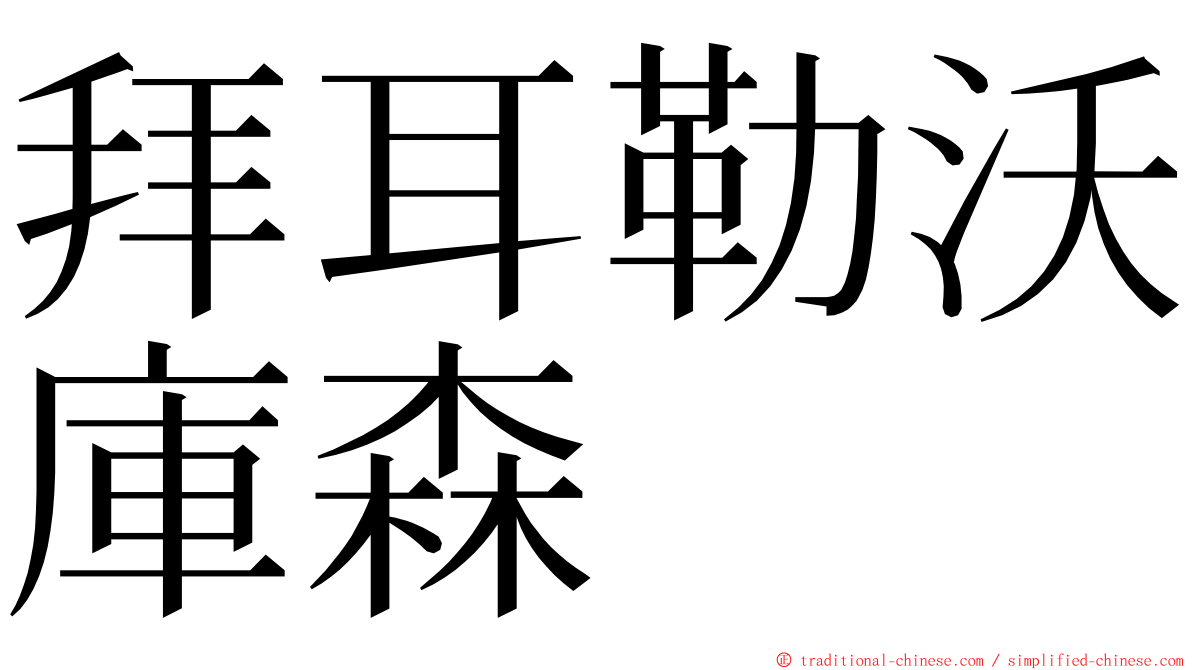 拜耳勒沃庫森 ming font