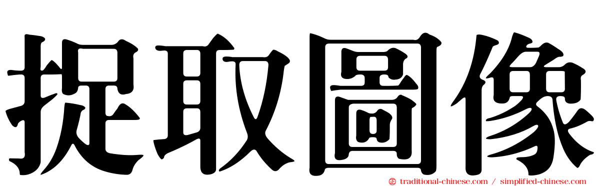 捉取圖像