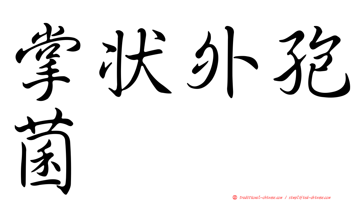 掌狀外孢菌