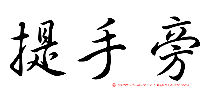 提手旁