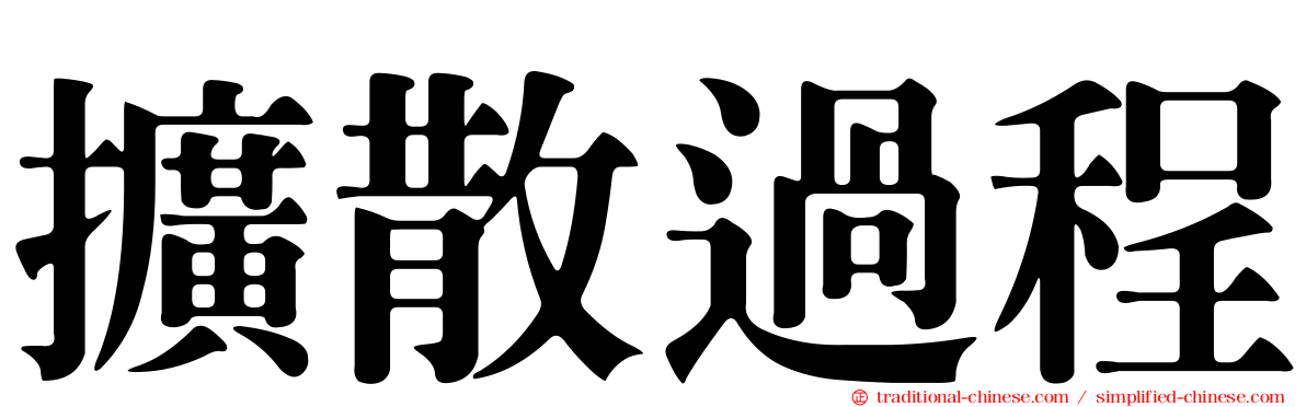 擴散過程