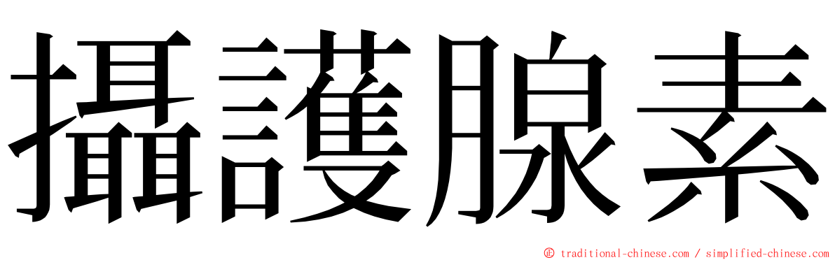 攝護腺素 ming font