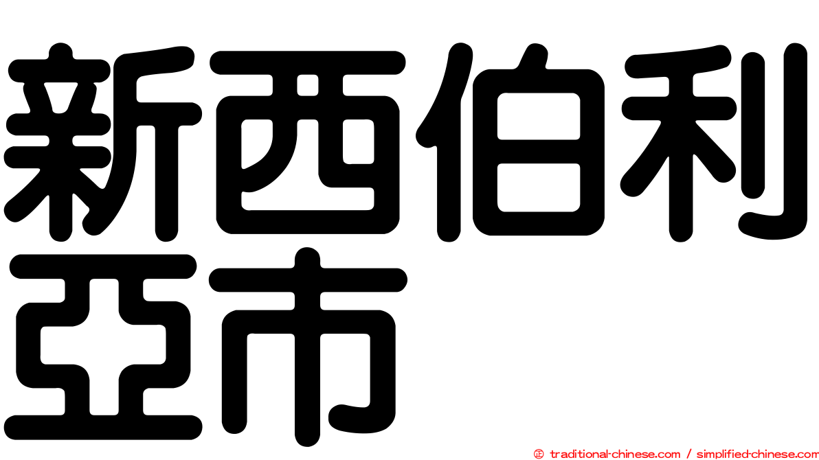 新西伯利亞市