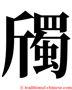 斶 serif font