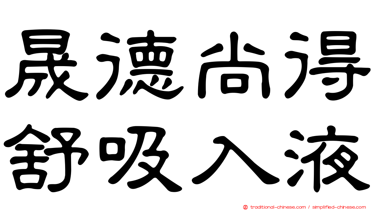 晟德尚得舒吸入液