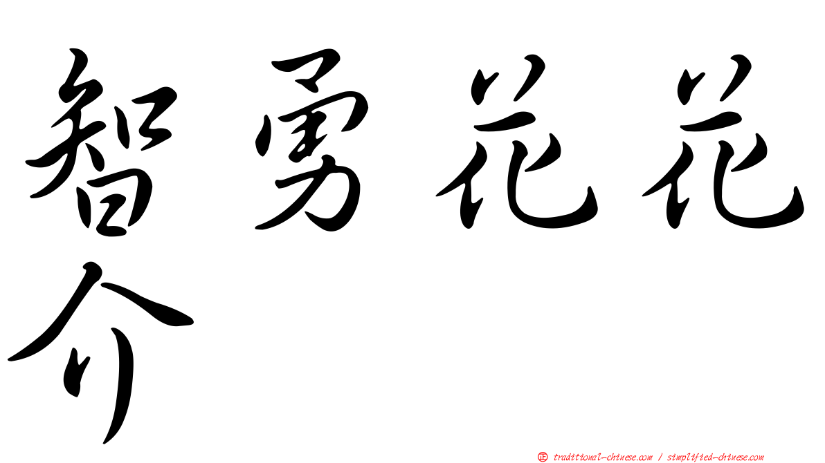 智勇花花介