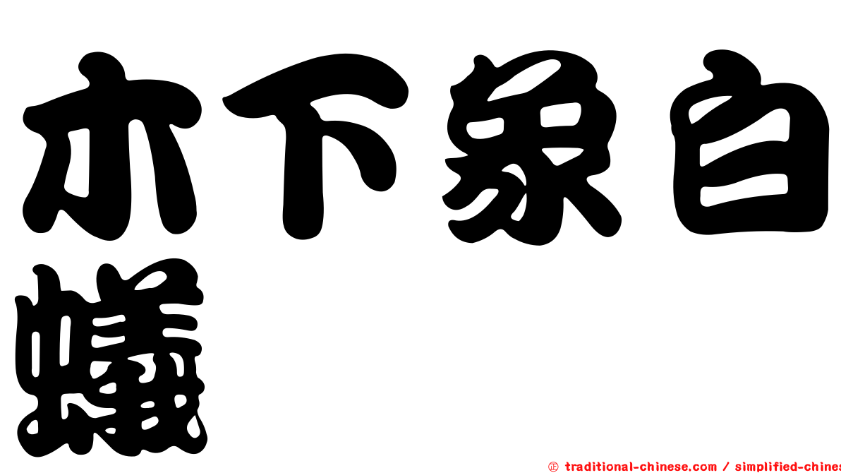 木下象白蟻