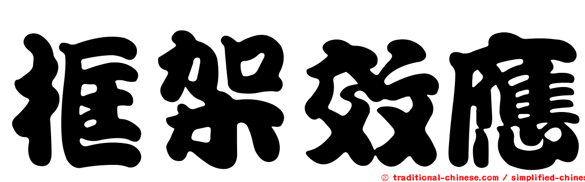 框架效應