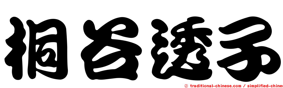 桐谷透子