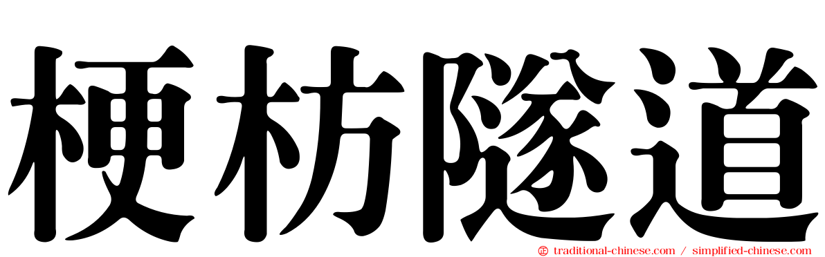 梗枋隧道