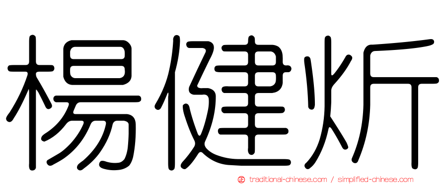 楊健炘