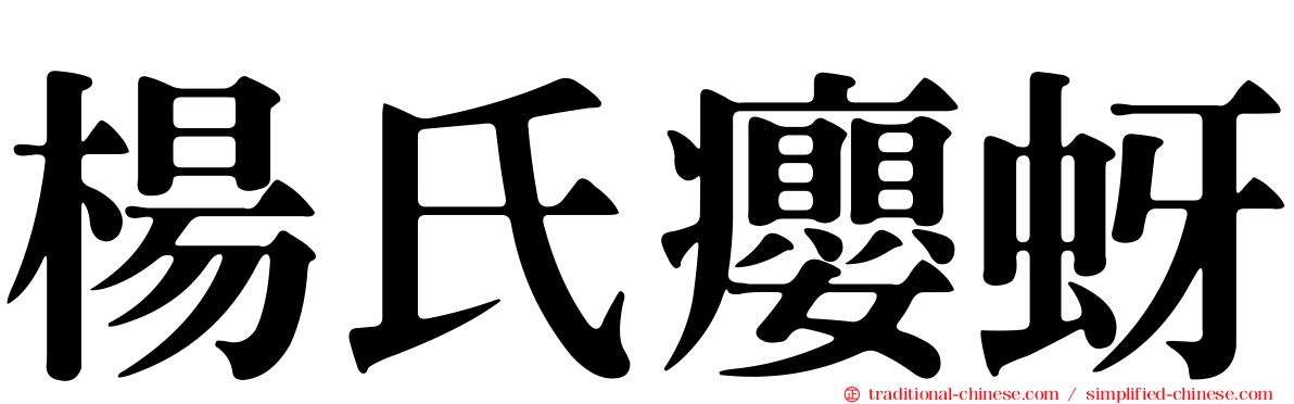 楊氏癭蚜