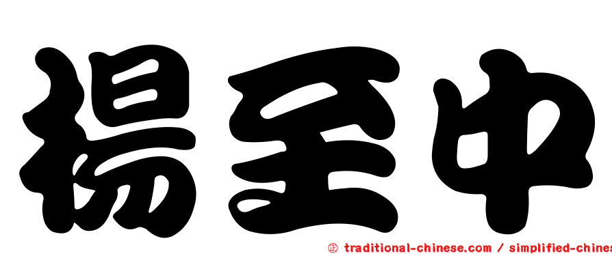 楊至中