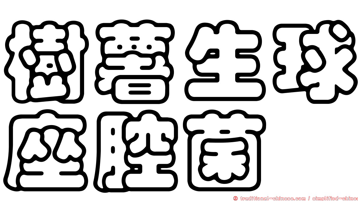 樹薯生球座腔菌