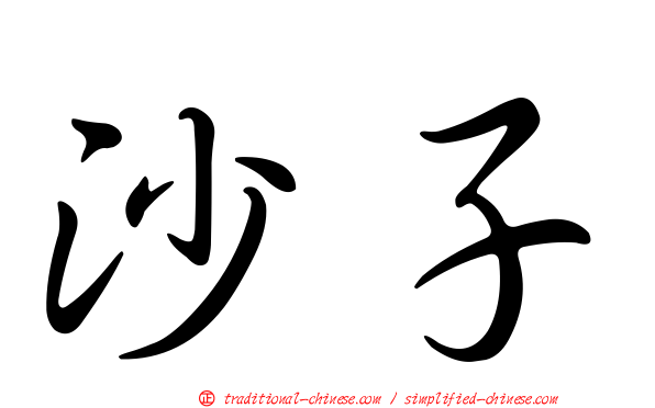 沙子