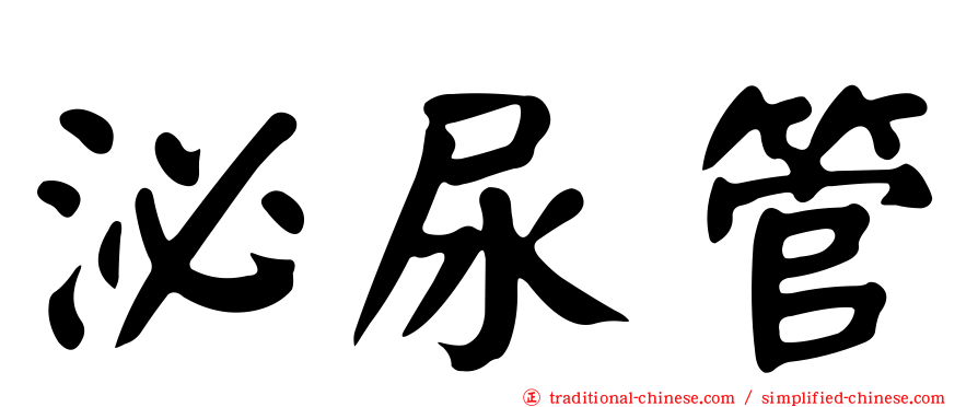 泌尿管