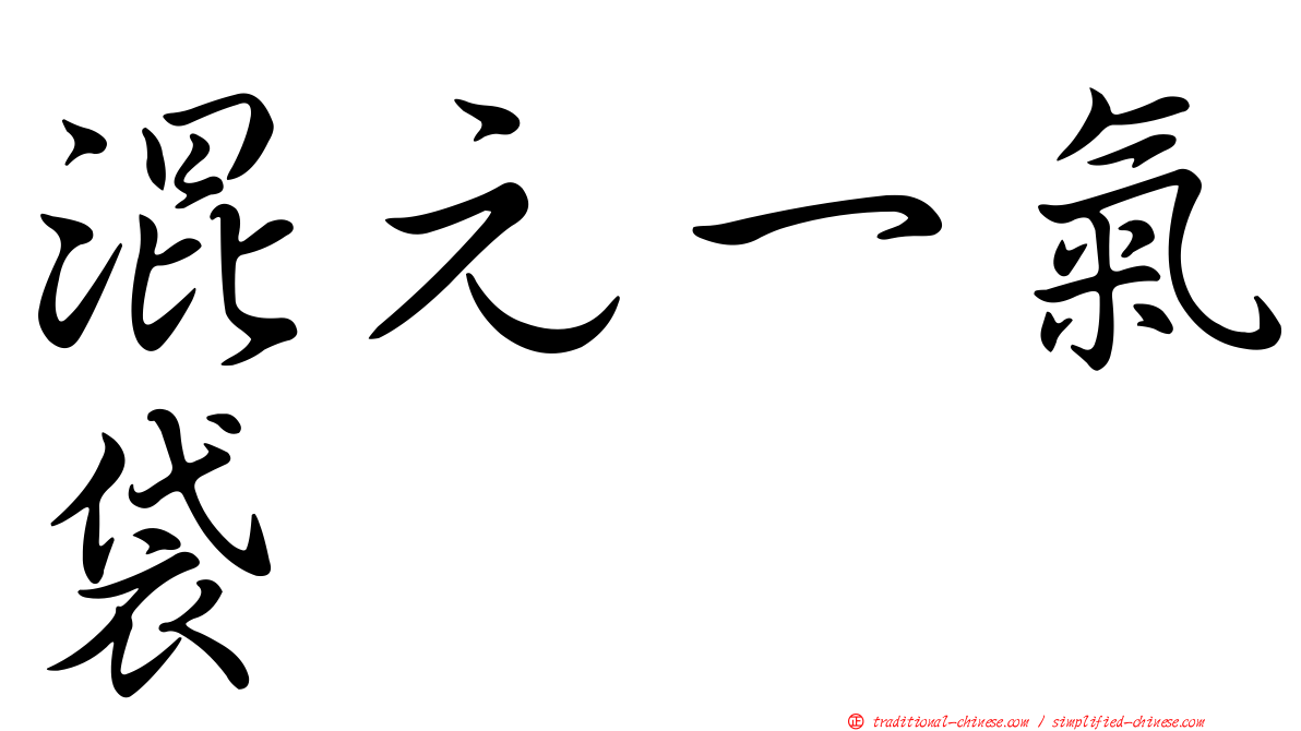 混元一氣袋