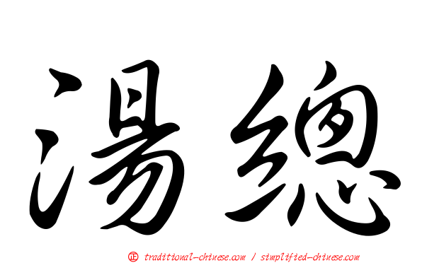 湯總