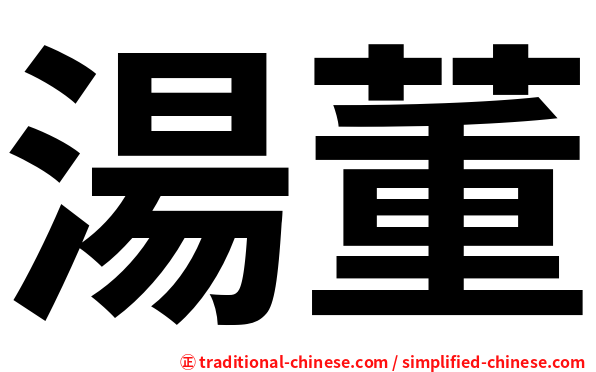 湯董