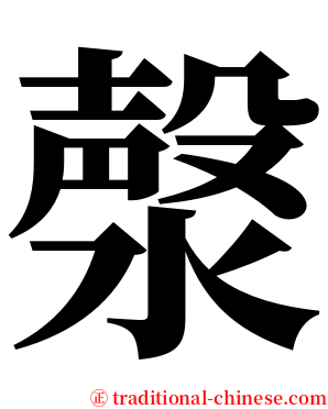 漀 serif font