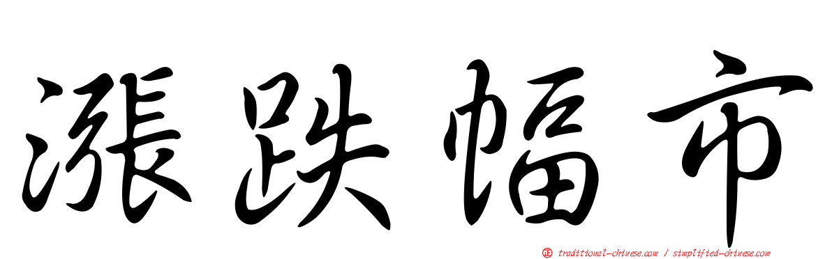 漲跌幅市