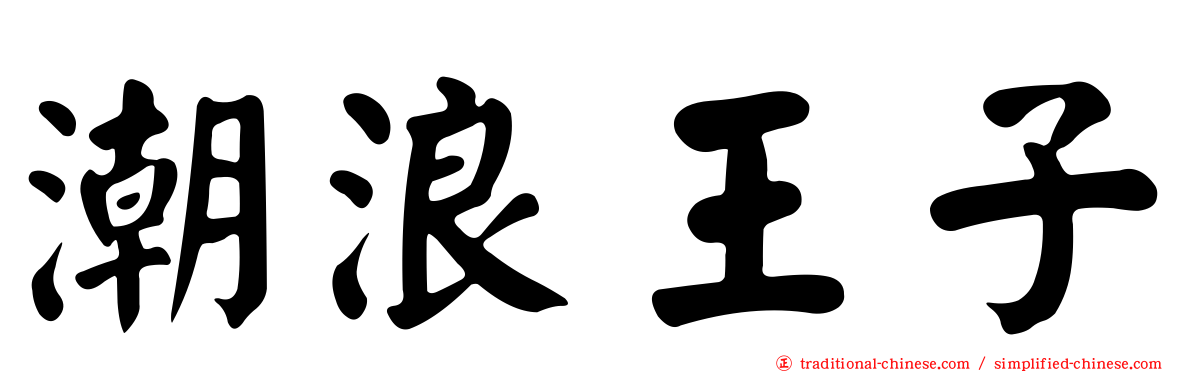 潮浪王子