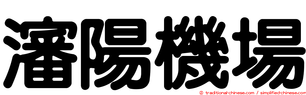 瀋陽機場