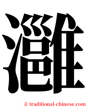 灉 serif font