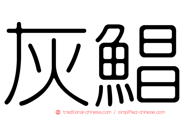灰鯧