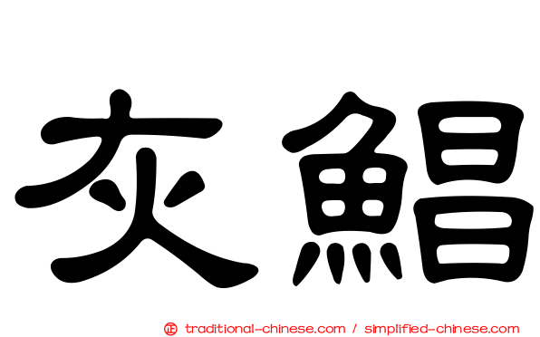 灰鯧