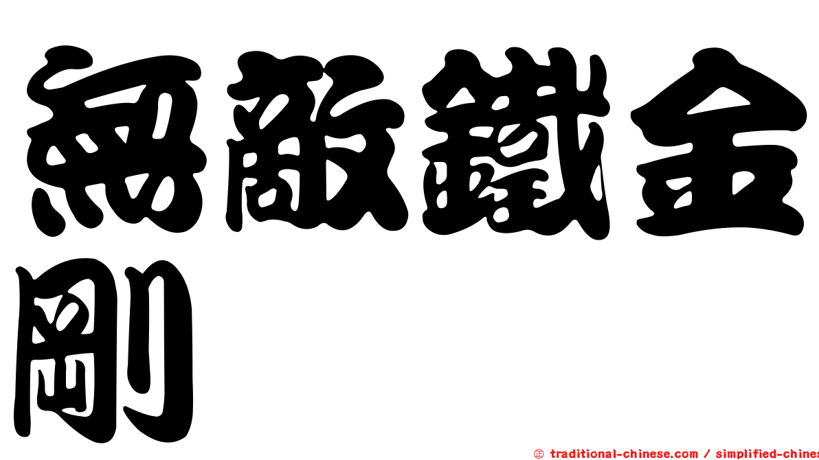 無敵鐵金剛