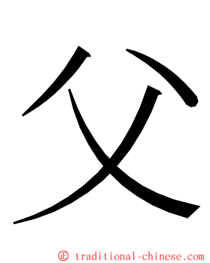 父 ming font