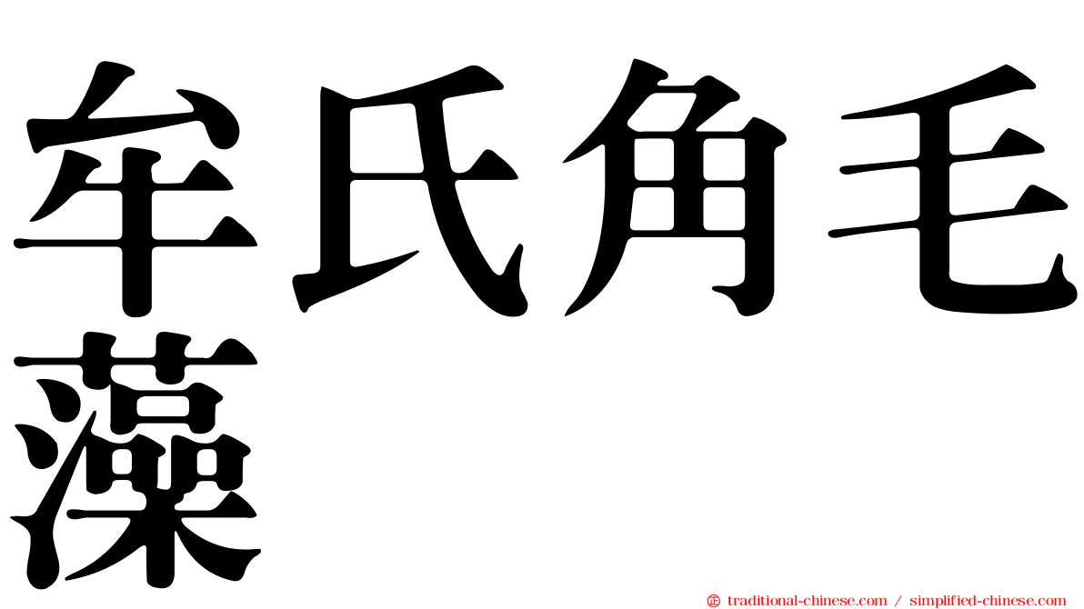 牟氏角毛藻