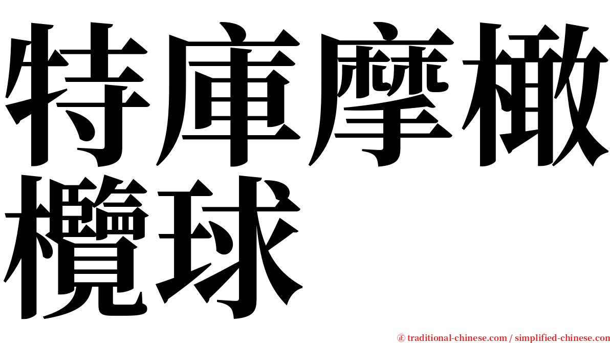 特庫摩橄欖球 serif font