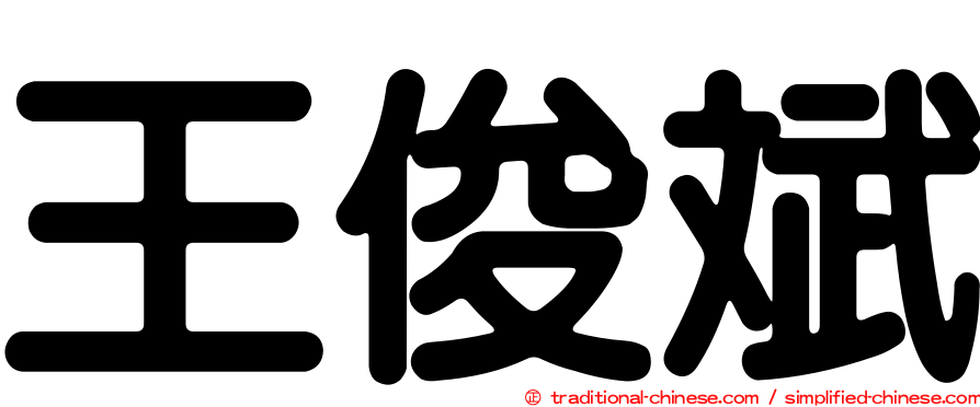 王俊斌