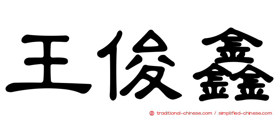 王俊鑫