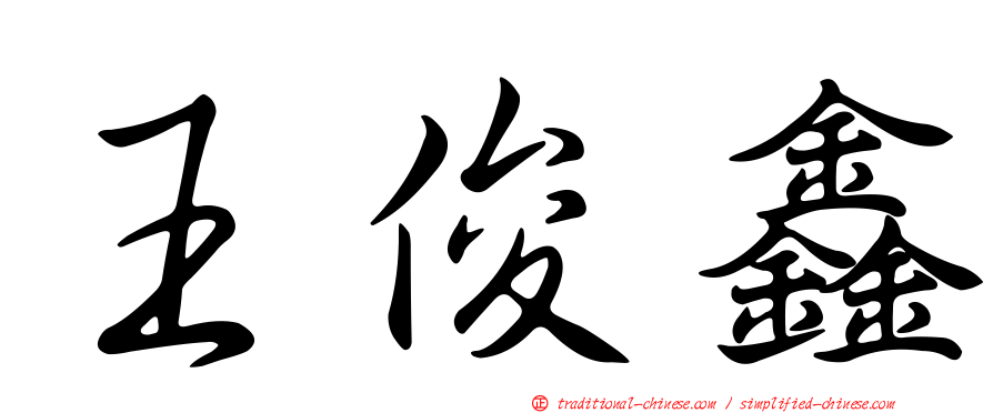 王俊鑫